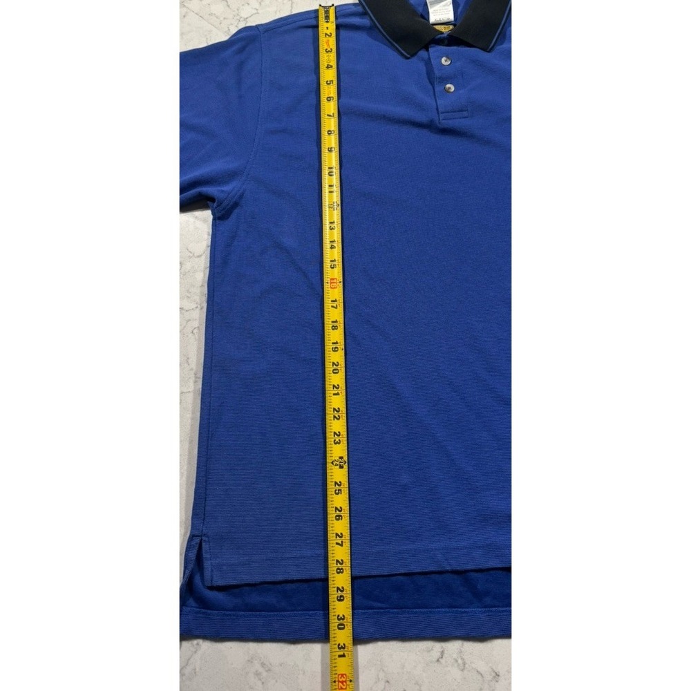VTG Y2K Dallas Cowboys Polo Shirt Mens XL Blue Short Sleeve Embroidered Logo NFL - Picture 7 of 8